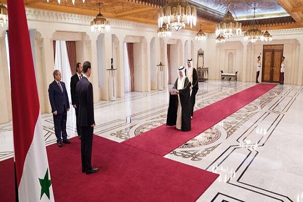 «بشار اسد» استوار نامه سفیر بحرین را پذیرفت