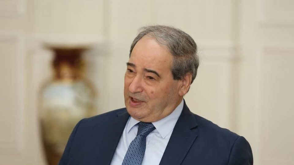 وزیر خارجه سوریه درآبخازیا